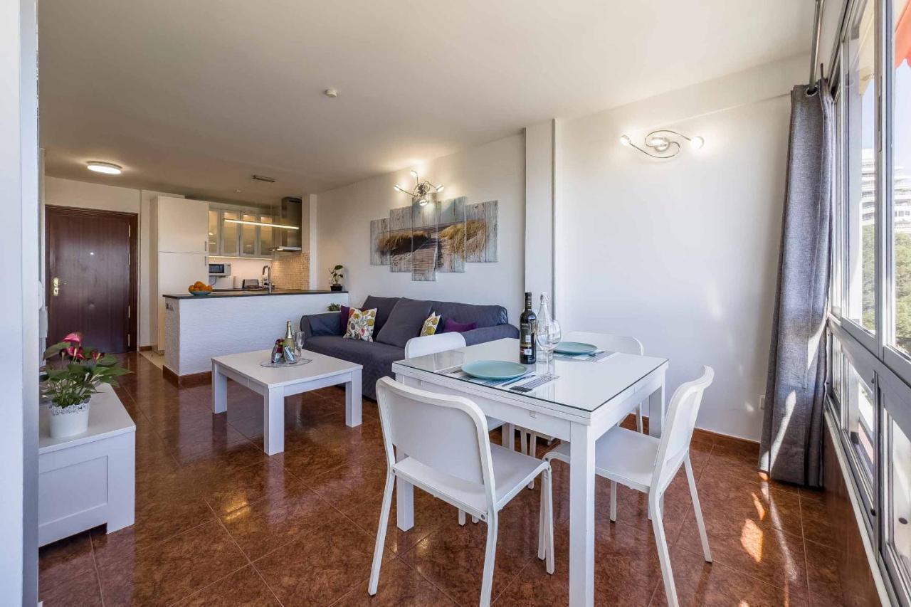 Apartamento Acogedor, Terraza, Piscina Y Mar Benalmádena Exterior foto