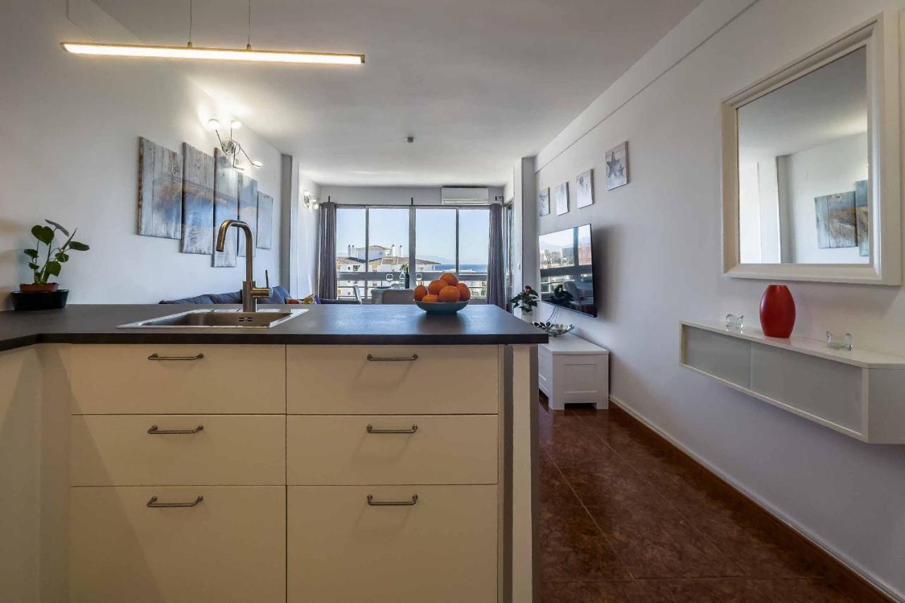 Apartamento Acogedor, Terraza, Piscina Y Mar Benalmádena Exterior foto