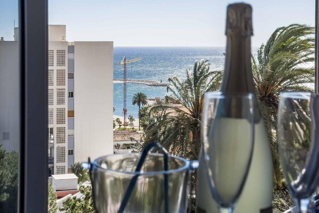 Apartamento Acogedor, Terraza, Piscina Y Mar Benalmádena Exterior foto