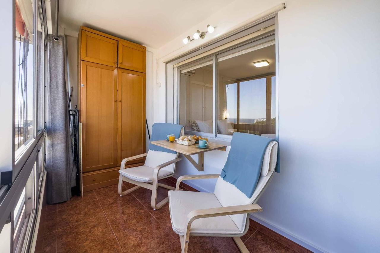 Apartamento Acogedor, Terraza, Piscina Y Mar Benalmádena Exterior foto
