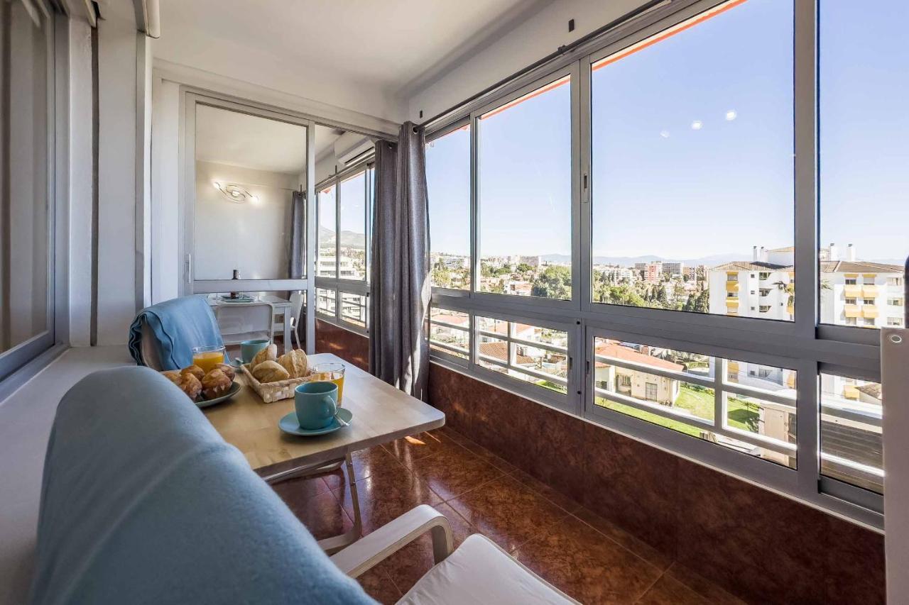 Apartamento Acogedor, Terraza, Piscina Y Mar Benalmádena Exterior foto