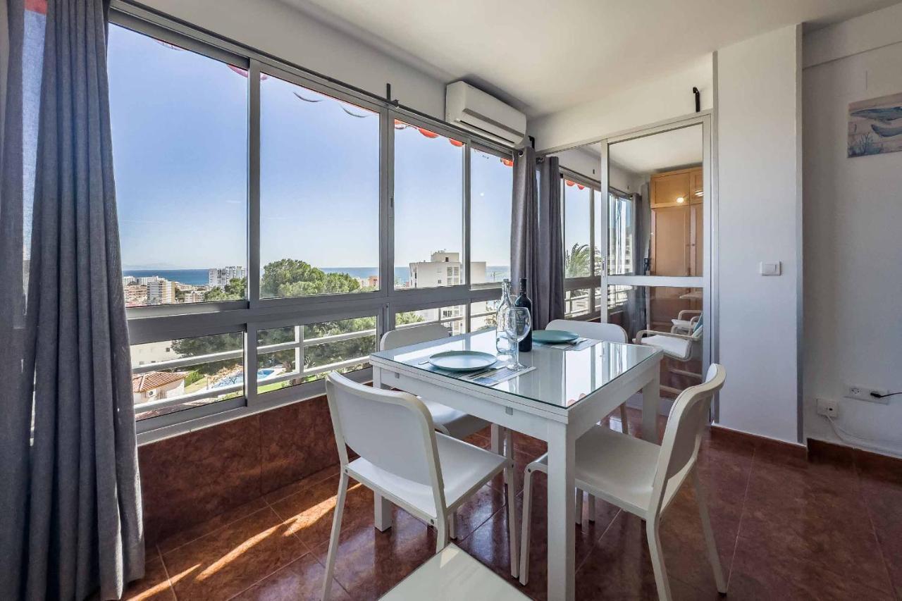 Apartamento Acogedor, Terraza, Piscina Y Mar Benalmádena Exterior foto