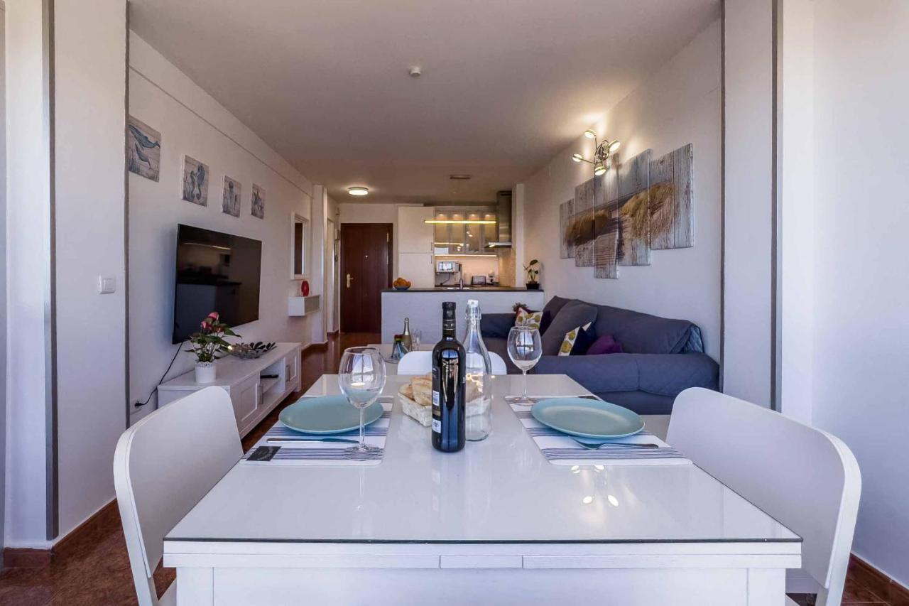Apartamento Acogedor, Terraza, Piscina Y Mar Benalmádena Exterior foto